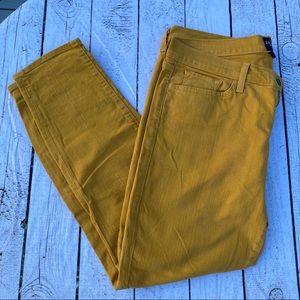 Lucky Brand ☘️ Jeans. Mustard Yellow. Size 14.